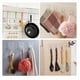 thumbnail image 2 of Ganchos adhesivos Lnkoo para uso general (24 unidades, 22 lb), resistentes, impermeables, reutilizables, sin costuras, para baño, cocina, pared, puerta, techo y más. Ganchos transparentes de alta, 2 of 8