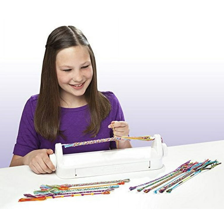 Loopdedoo DIY Friendship Bracelet Maker Kit - Friendship Bracelet Making  Kit for Kids Ages 8 & Up - Make Bracelets in Minutes for Birthday,  Friendship