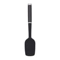 thumbnail image 2 of Cuchara y espátula KitchenAid Classic de silicona negra resistente al calor, 2 of 5