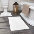 thumbnail image 1 of Fabstyles Basix Lot de 2 tapis de bain en coton réversible doux et absorbant, 1 of 4