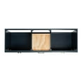 thumbnail image 4 of Ariel Hamlet 66 Inch Double Sink Base Cabinet In Midnight Blue, 4 of 9