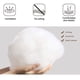 thumbnail image 3 of Conejo esponjoso, decoración de cama para el hogar, juguete de conejo de peluche para niños y niñas (blanco en cuclillas) Ehuebsd libre de BPA, 3 of 8