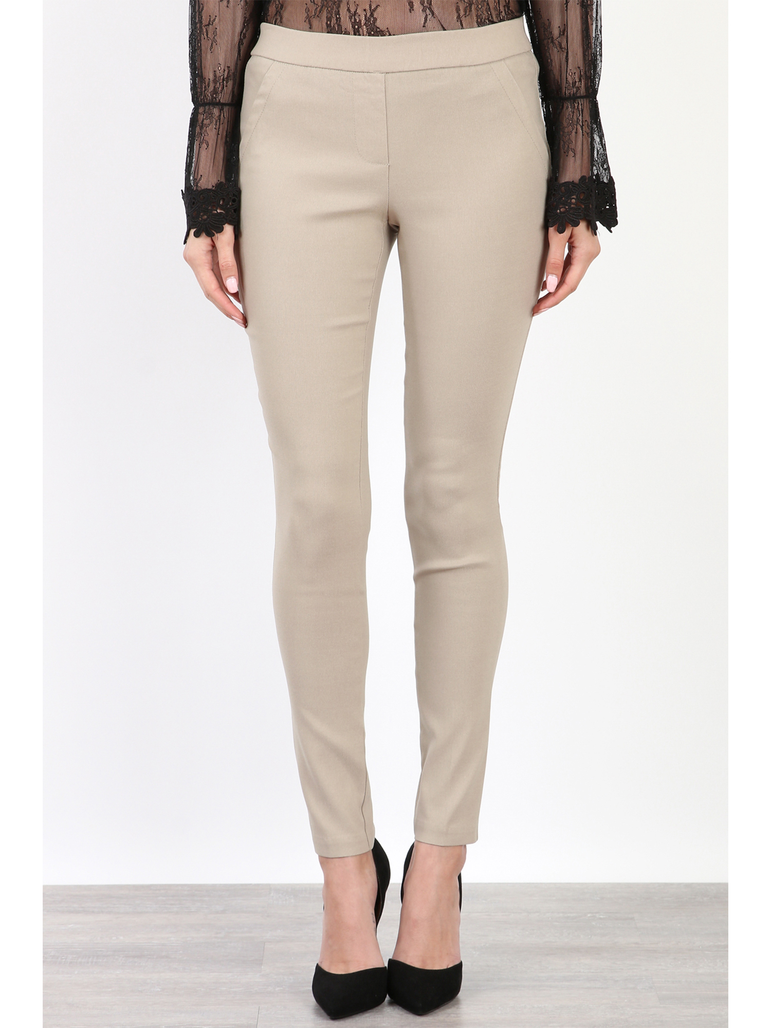 Maryclan Women's Plus Size Four Way Stretch Pants