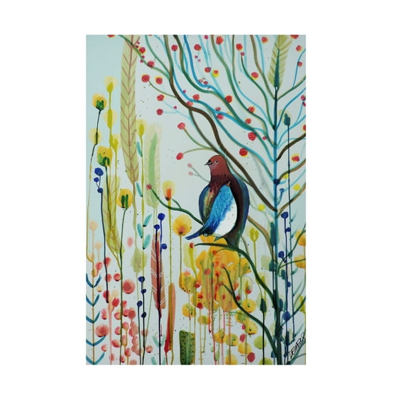 Sylvie Demers 'Sous Les Branches' Canvas Art