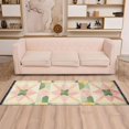 thumbnail image 2 of Yayeee Runner Rug for Bedroom 2'x6' Machine Washable Hallway Non Slip Mat, Retro Pink Stars, 2 of 8