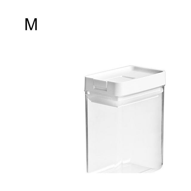 Airtight Food Storage Container Kitchen Pantry Square Cereal Organizer Bottle