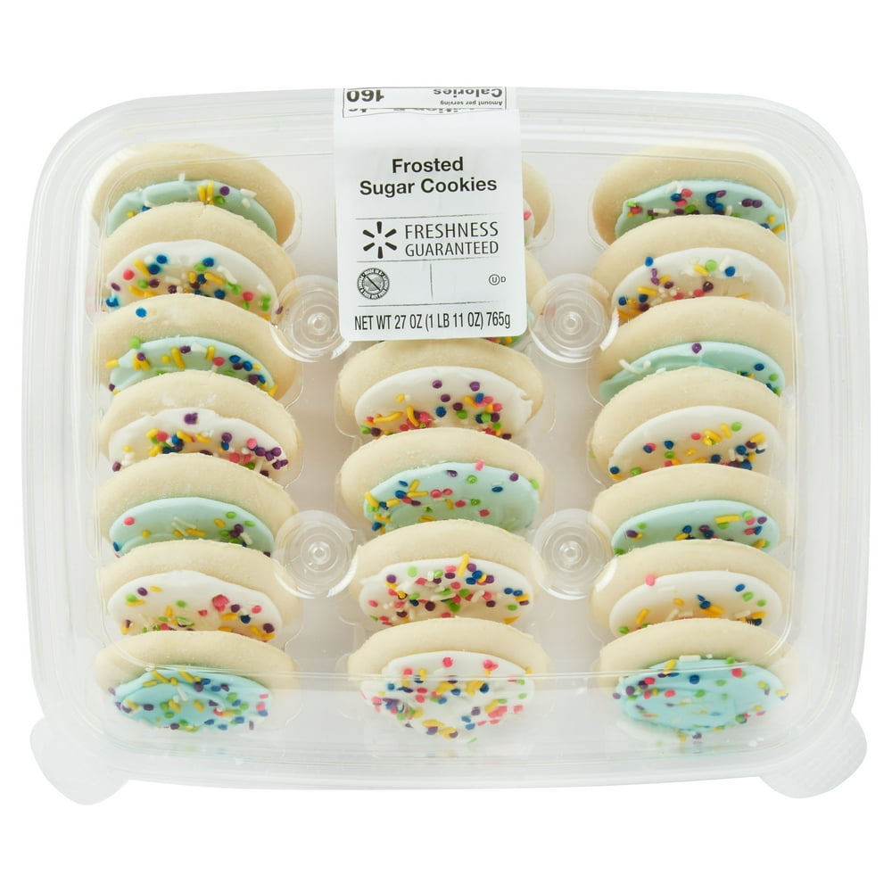 Freshness Guaranteed Frosted Sugar Cookies, 27 oz, 20 Count Walmart