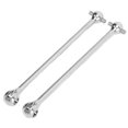 thumbnail image 3 of 1 Pair CVD Drive Shaft RC Front Wheel Drive Shaft for TRAXXAS UDR Remote Control CarSilver,, 3 of 5