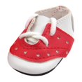 thumbnail image 1 of Zapatos de muñeca de 14.5 pulgadas Sunnimix de cuero PU rojo, 1 of 8