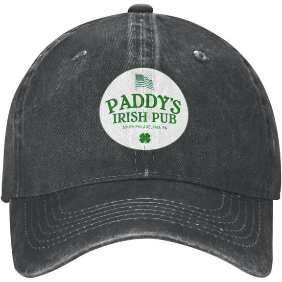 Paddy's Irish Pub Baseball Cap Adjustable Personalized Adult Sports Hats Black