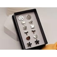 thumbnail image 2 of Surgical steel stud earrings set | tarnish free earrings Hypoallergenic earrings, 2 of 8