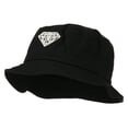 thumbnail image 2 of Diamond Jewelry Logo Embroidered Bucket Hat - Black OSFM, 2 of 5
