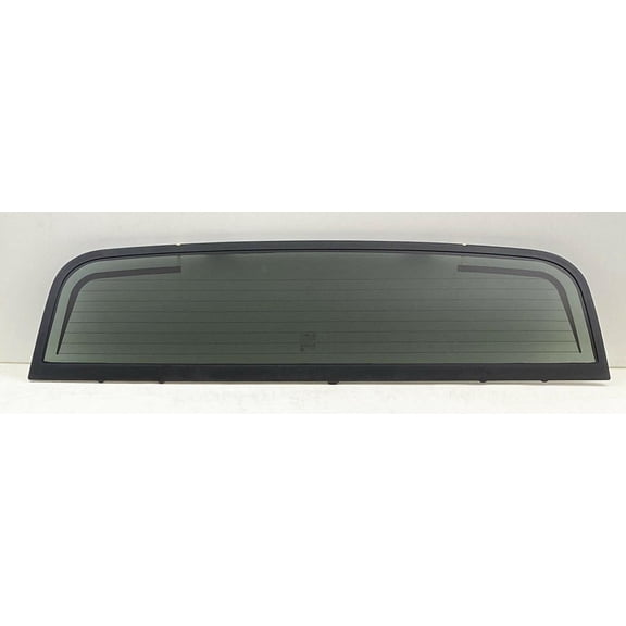 Heated Back Window Back Glass Compatible with Cadillac Escalade EXT 2002-2014/Chevrolet Avalanche 1500 2500 2002-2006 Avalanche 2007-2013 Models