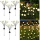 thumbnail image 1 of 2 Pack Solar Garden Lights, New Upgraded 8 LED Firefly Lights Solar Outdoor Waterproof, High Flexibility Swaying Lights Solar Outdoor Lights for Pathw, 1 of 4
