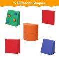 thumbnail image 6 of Towallmark 5PCS Soft Climbing Set,Foam Climbing Blocks for Toddlers , Climbing, Crawling Play Set，red, 6 of 7