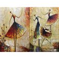 thumbnail image 1 of Taladro diamante pintura (DE8735) 5D DIY bailarina completa bordado mosaico artesanía Kit decoración 50x70cm FLhrweasw Nuevo, 1 of 1