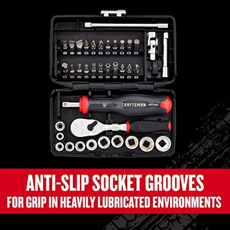 Mannesmann 65-Piece Socket Set – CV Steel, VPA/GS Approved, 10-Year Warranty Tool Kit