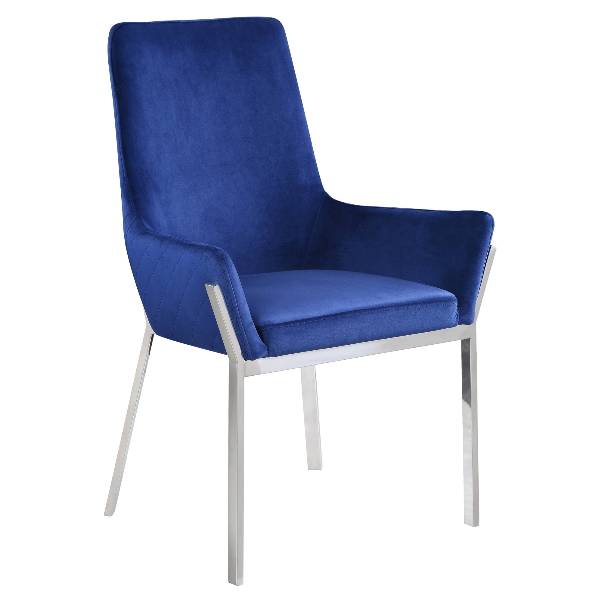 Acme Dresden Arm Chair (Set-2), Bone White Finish Indoor Dining