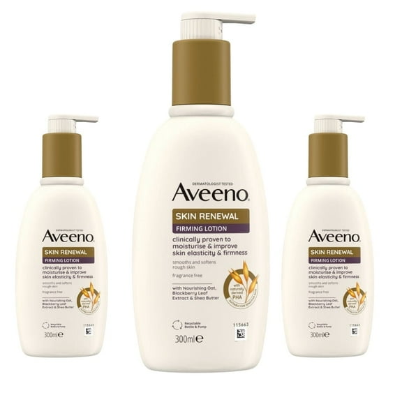 Aveeno Skin Renewal Firming Lotion 300 ml -3 Pack