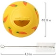 thumbnail image 5 of Treat Ball, Snack Ball for Small Animals Yellow, 5 of 5