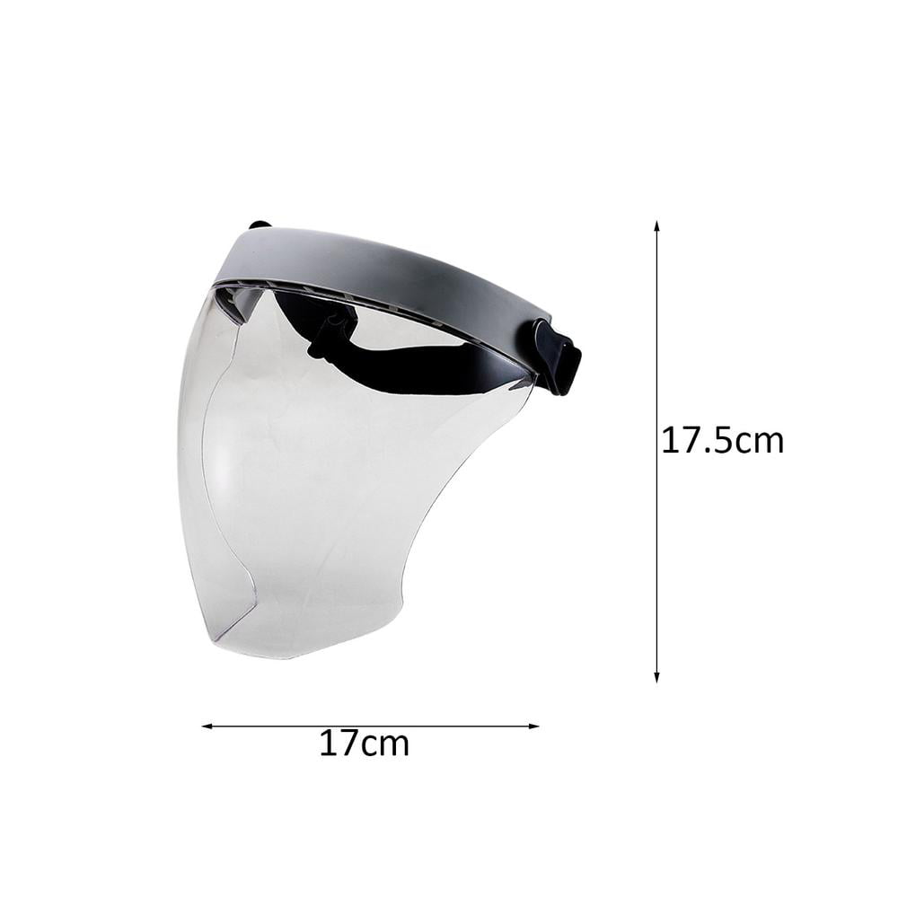 Face Mask Shield PVC Nose Clip Cover Visor Protector Shields Transparent New 