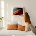 thumbnail image 2 of Flair - Photography Abstract Modern Art Psychedelic Surrealism Minimalist Landscape Oak Framed Wall Art Print 20 x 30 inches, 2 of 6