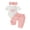 White, variant on Preemie Newborn Baby Girl Little Sister Outfit Cute Infant Baby Girls Spring Summer Fall Clothes 0 3 6 Months Bow Ribbed Short Sleeve Romper Pants and Headband 3pcs Set