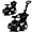 Black, variant on OLAKIDS 4 in 1 Ride on Push Car, Toddlers Stroller Sliding Walking Toy with Horn, Music, Lights, Removable Guardrails and Handle, Underneath Storage, Baby Foot-to-Floor Walker for Boys Girls