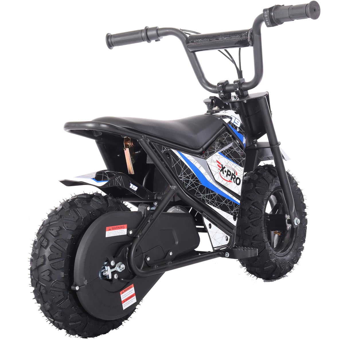 X-Pro XP250E 250W 24V Electric Dirt Bike with Chain Drive! 6.5" Wheels! Rear Disc Brakes!