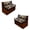 Bear American Flag, variant on ZUXONGSY Bear American Flag Pattern 4 Pack RV Dinette Cushion Covers Washable Camper Cushion Slipcover Scratch-Resistant Sofa Chair Cover Camper Seat Covers Dinette Booth