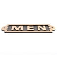 thumbnail image 5 of Name Sign Board "MEN" Sign Polished Brass Plaque Sign Plate Renovators Supply, 5 of 9
