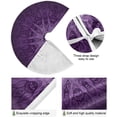 thumbnail image 3 of SKYSONIC Mandala Christmas Tree Skirt Home Decoration Large Round Christmas Tree Skirt for Holiday Party Home Christmas Day Ornaments 35.4 Inch, 3 of 6