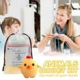 thumbnail image 2 of YOPTOP Crochet Kit for Beginners Cute Animals Knitting Kit  in One Crochet Knitting Kit with Step-by-Step Instructions for Beginers and Experts,chick, 2 of 9