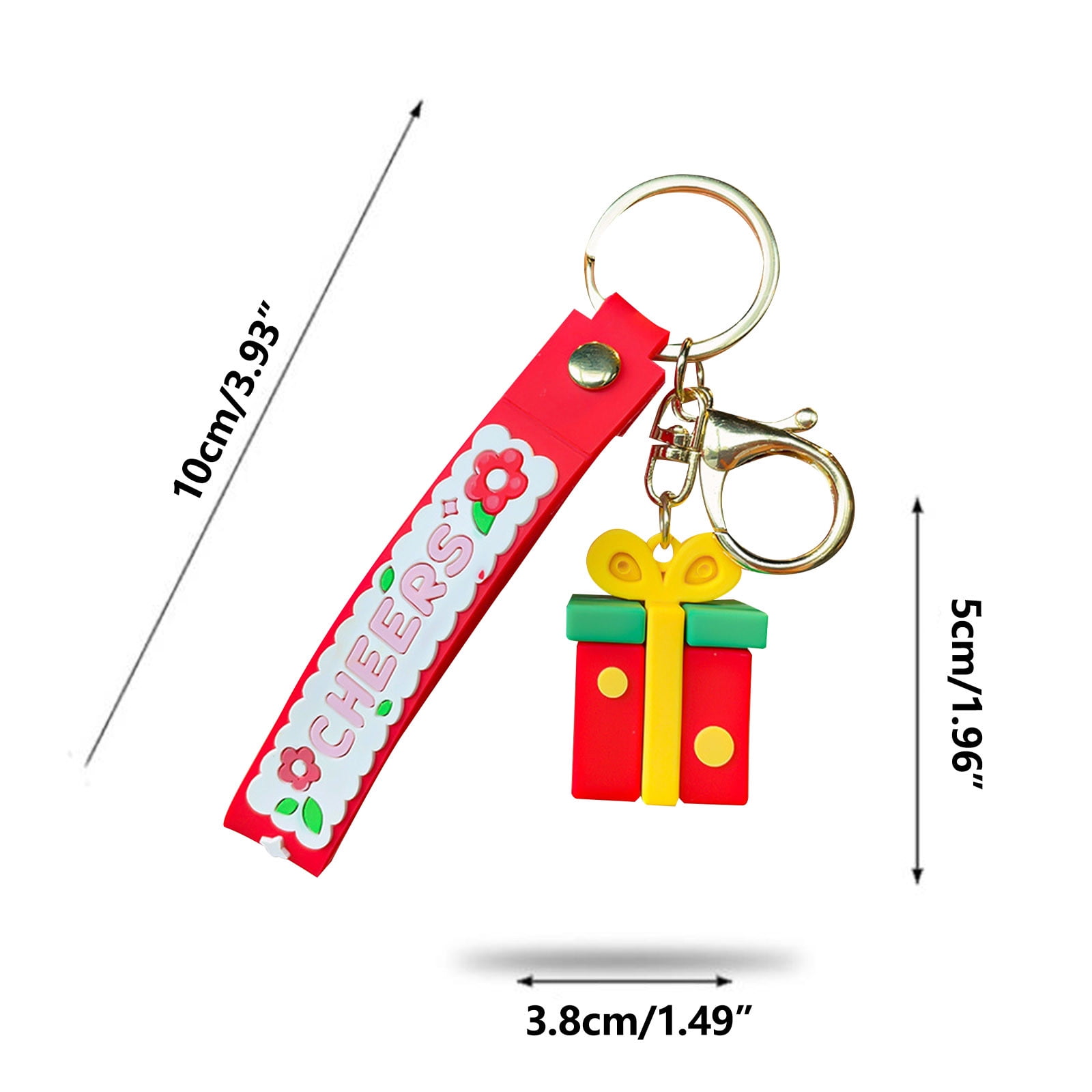 30 Porte-clés Noël – Père Noël, Bonhomme De Neige – Déco Sapin Ou Cadeau Festif - 8