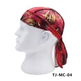 thumbnail image 6 of Joernso Unisex Outdoor Sport Cycling Cap Breathable Pirate Hat Bandana Headband Headwear, 6 of 7