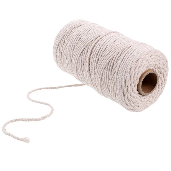 HLONK 1 Roll of Butchers Twine Cotton Cooking Twine Baking Trussing Kitchen Twine String DIY Craft Cotton Cord