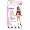 thumbnail image 2 of Disfraz de Rubies Secret Wishes Sexy Christmas Candy S, rojo, 2 of 2