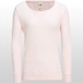 thumbnail image 3 of Camisa de manga larga con tejido tipo panal Fu Da para mujer, rosa claro, talla M, 3 of 4