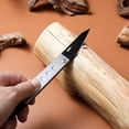 thumbnail image 4 of Happyyami Multi-Purpose Bark Scraper Log Peeler Tree Bark Scraping Tool Bark Stripping Tool Branches Cutter Log Shave Tool Bark Spud Debarking Tool Log Debarker Bonsai Stainless Steel Peeled, 4 of 5