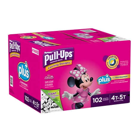 huggies pull ups box