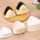 thumbnail image 4 of Kit de moldes triangulares para sushi, superficie antiadherente, fácil de extraer una bola de arroz, herramienta de cocina de plástico de grado alimenticio libre de BPA para hacer lindas bolas de, 4 of 8