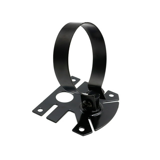 Riwesomey Soporte de montaje de calibre duradero de fácil instalación para vaina de medidor de calibre de coche, orificio único ajustable Kits de molduras para tableros de automóviles