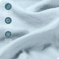 thumbnail image 2 of Bare Home Washed Sheet Set - Premium 1800 Collection - Deep Pocket - 3 Piece - Twin XL, Summer Sky, 2 of 6