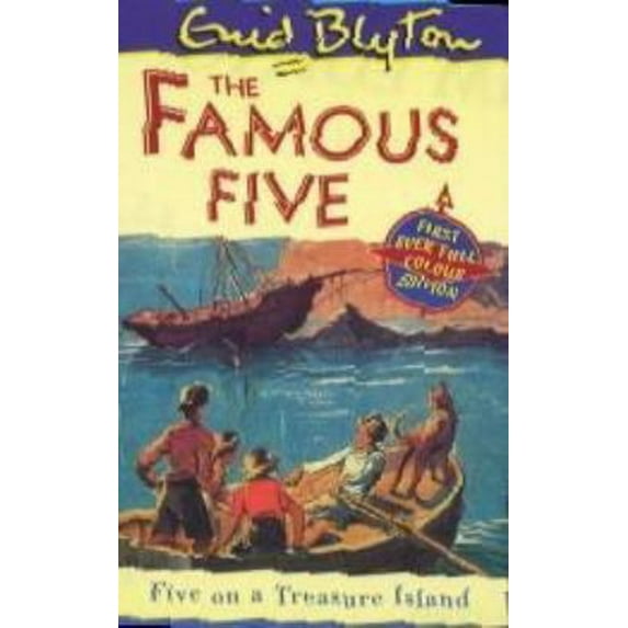 Pre-Owned Five on a Treasure Island (Paperback) 0340765143 9780340765142