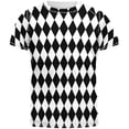 thumbnail image 1 of Checker Diamonds All Over Adult T-Shirt, 1 of 2