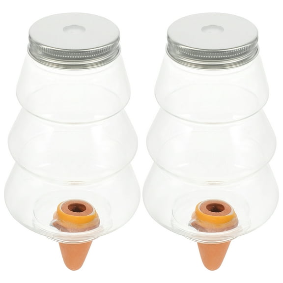 Weiweiguan 2Pcs Christmas Tree Self Watering Spikes for Indoor/Outdoor Plants