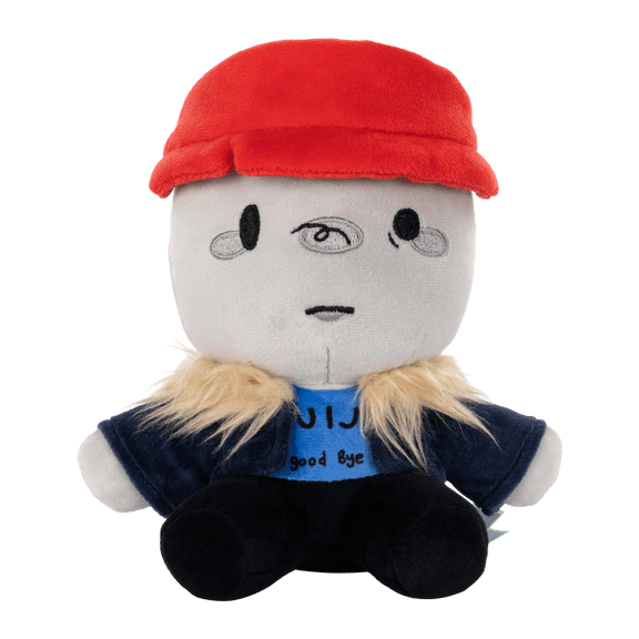 Ivan Plush, 6.7 Inch Soft Character Plush Figure with Ultra Soft Fleece Fabric, Cute Collectible Stuffed Plush for Desk Decor, Shelf Display and Gift