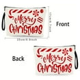 thumbnail image 3 of putnchl Christmas Candy Cosmetic Bag Women's Portable Storage Bag, 3 of 5
