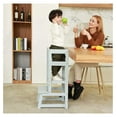 thumbnail image 6 of Drevy Adjustable Height Kitchen Step Stool,Kids Learning Stool,Mothers' Helper LT05G, 6 of 6