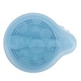 thumbnail image 3 of Cuenco De Comida De Silicona Cuenco De Comida Infantil Vajilla De Bebé Hogar Portátil Infantil Bebé Cuchara De Cuenco De Comida Plegable De Silicona Kit Vajilla De Bebé Azul ANGGREK Azul, 3 of 8